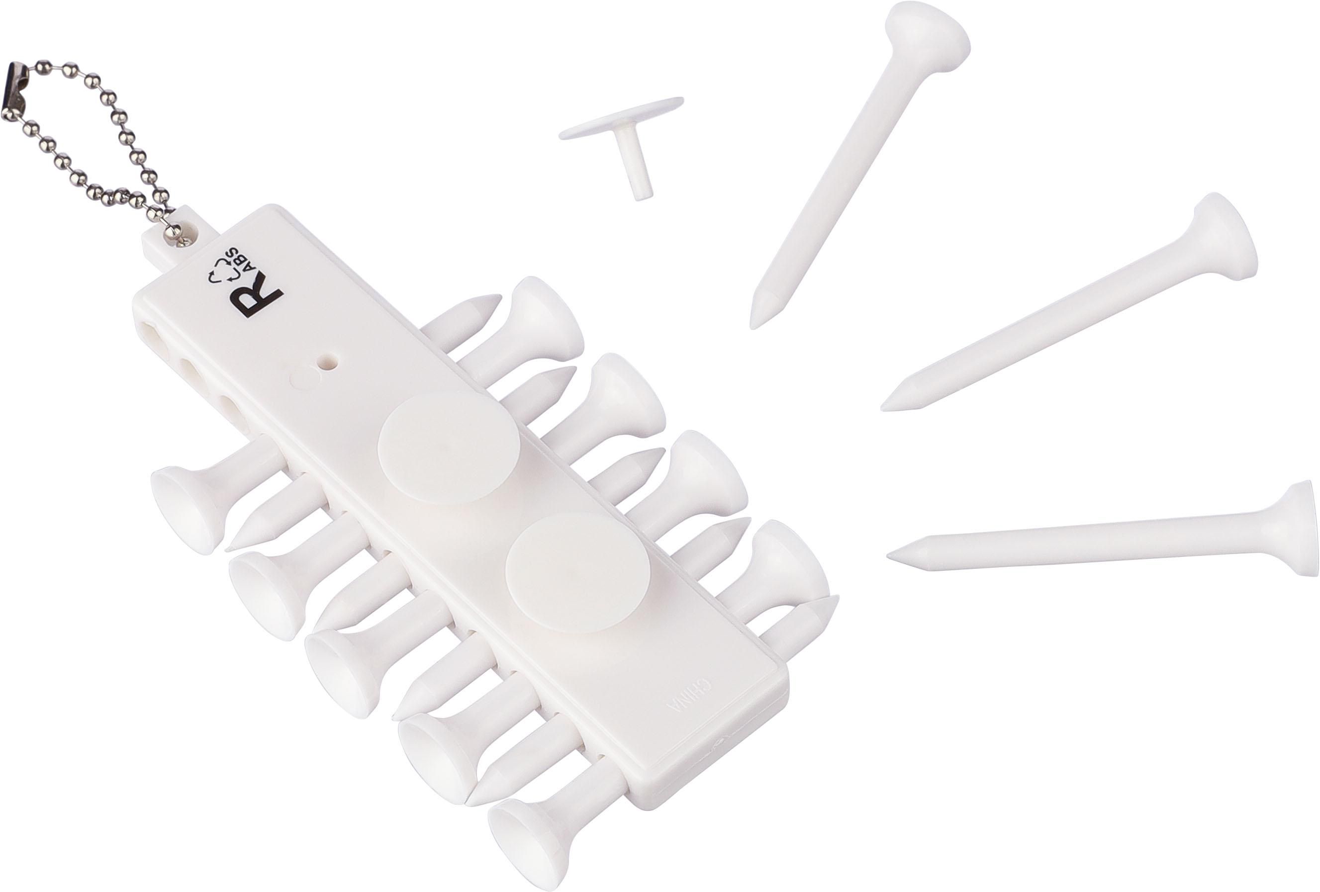 Conjunto de tees de golf reciclados de ABS EcoGol - Casares