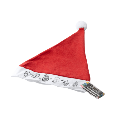 Gorro Navideño Coloreable - San Román de los Montes