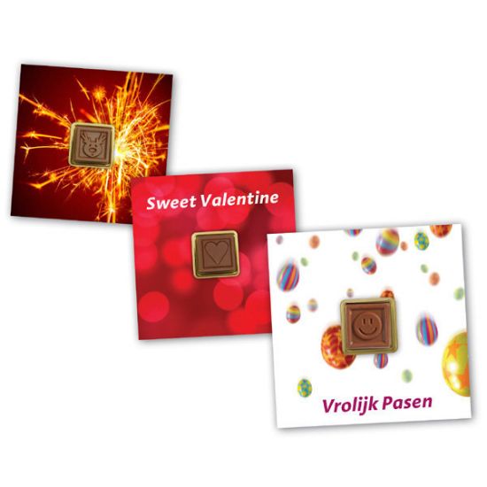 Tarjeta de Chocolate Personalizada - Draycott en los Moors - Nigüella