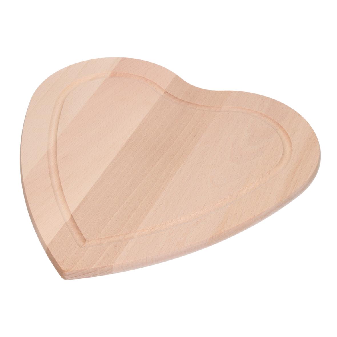 Tabla de Cortar de Madera en Forma de Corazón - Luton - Bellprat