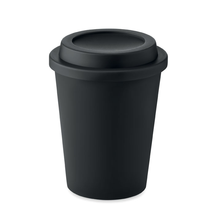 Vaso Térmico de PP de Doble Pared con Tapa 300ml - Puendeluna