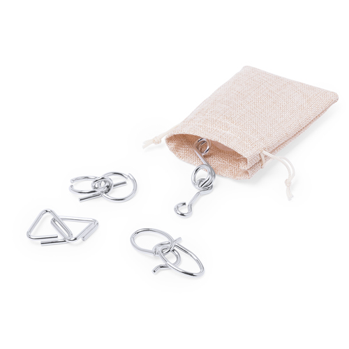 Juegos de Ingenio Acero Elegante - Villanueva de Alcardete impreso con logotipo