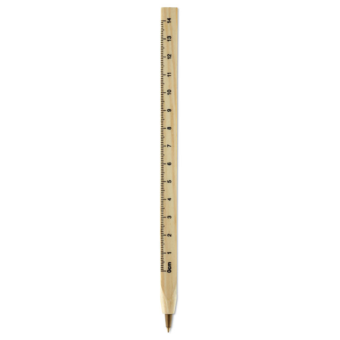 Un bolígrafo con una regla de madera - Chalfont St Giles - Granera