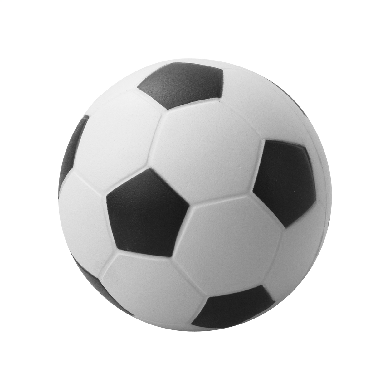 Pelota de fútbol antiestrés - Móstoles impreso con logotipo