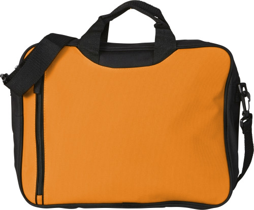 Bolso de hombro de poliéster con compartimentos con cremallera - Vallirana