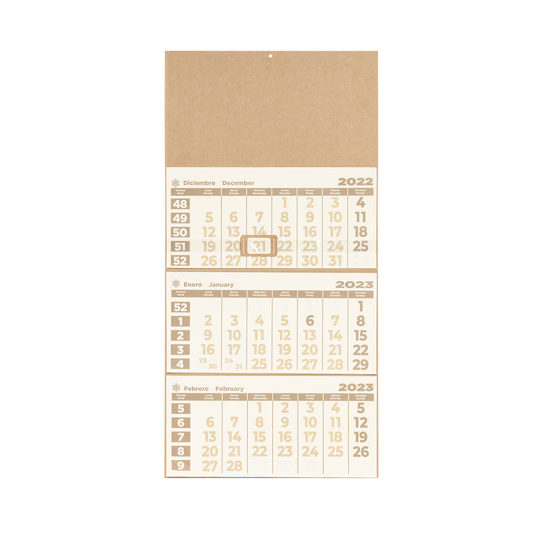 Calendario Eco-amigable - Cottingham - Logroño