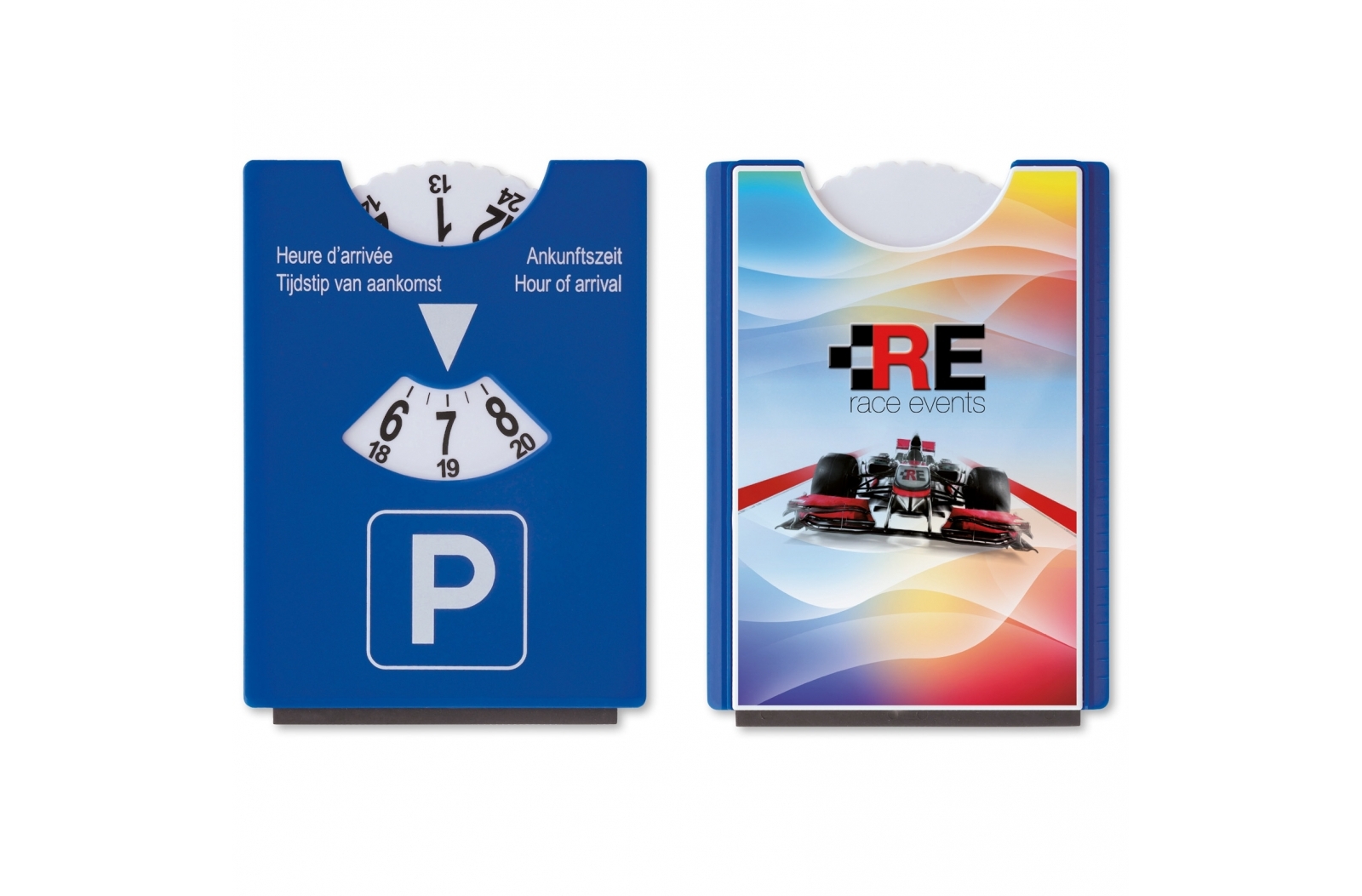 Diseño de Disco de Estacionamiento y Raspador de Hielo - Sástago