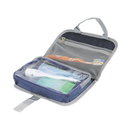 Bolsa de Aseo de Lujo con Correa de Velcro y Dos Compartimentos - Nombela