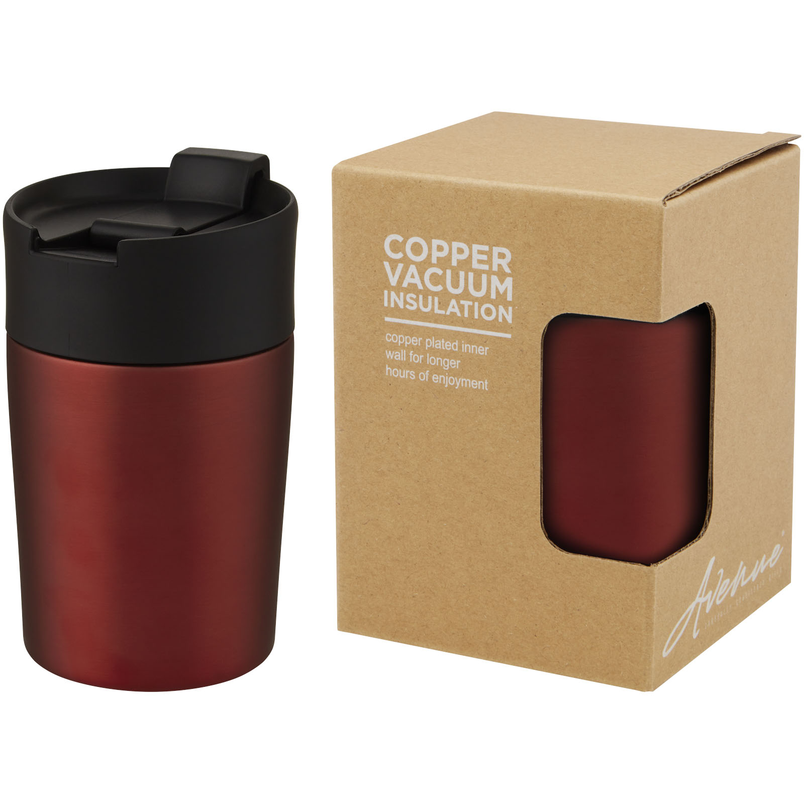 Taza aislada al vacío de cobre Eric 180 ml