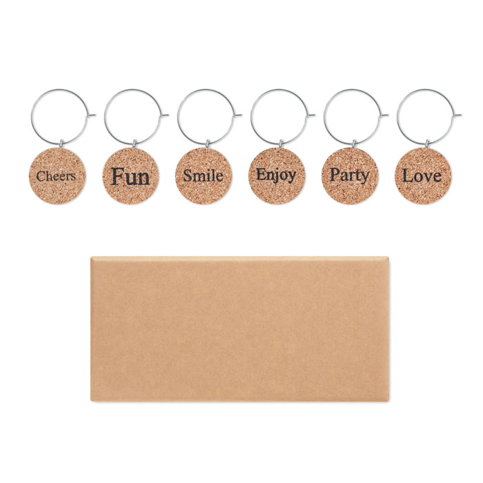 Set de Marcadores de Copa de Corcho - Little Bedwyn - Cabañas de Yepes