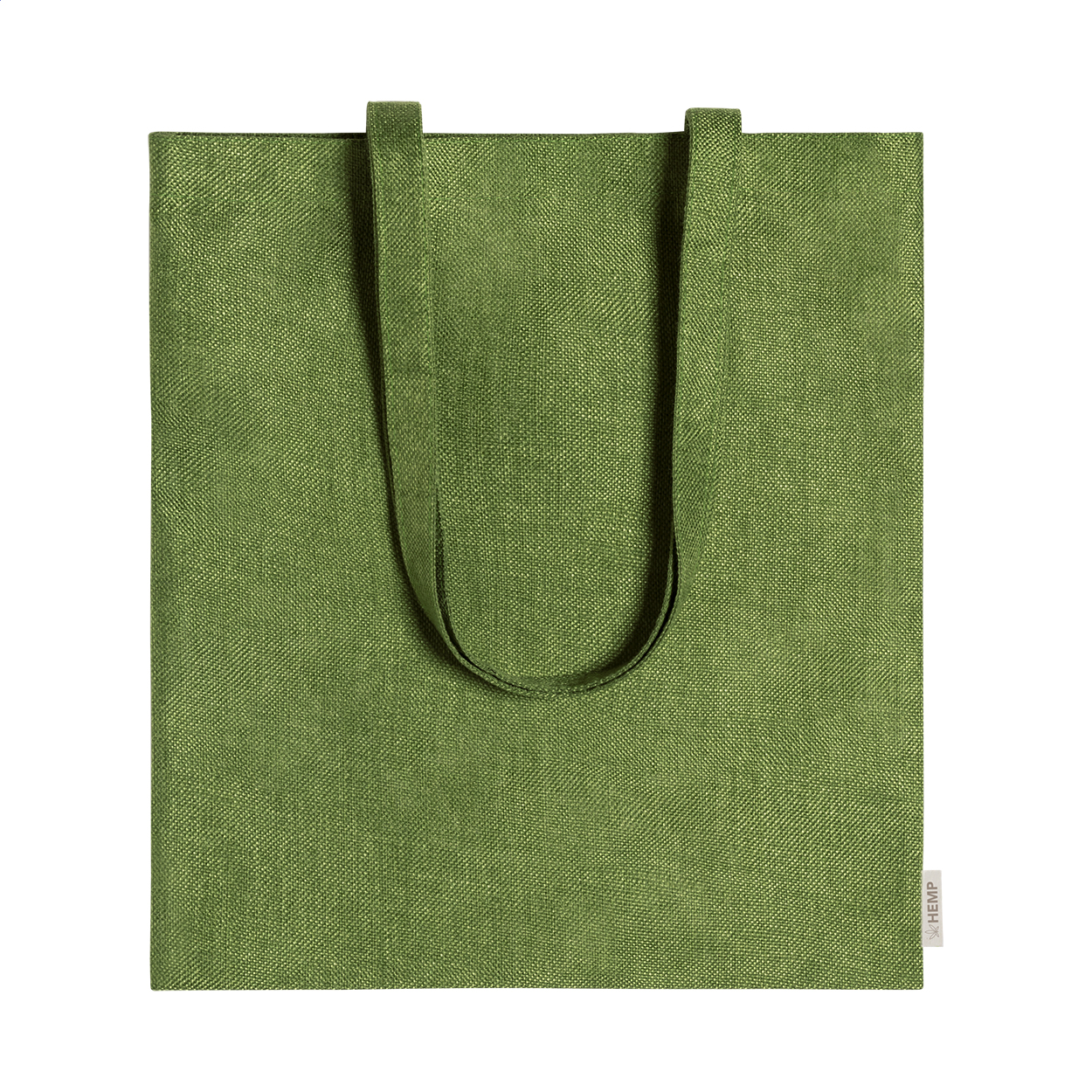 Bolsa de compras de cáñamo Verde - Ojacastro