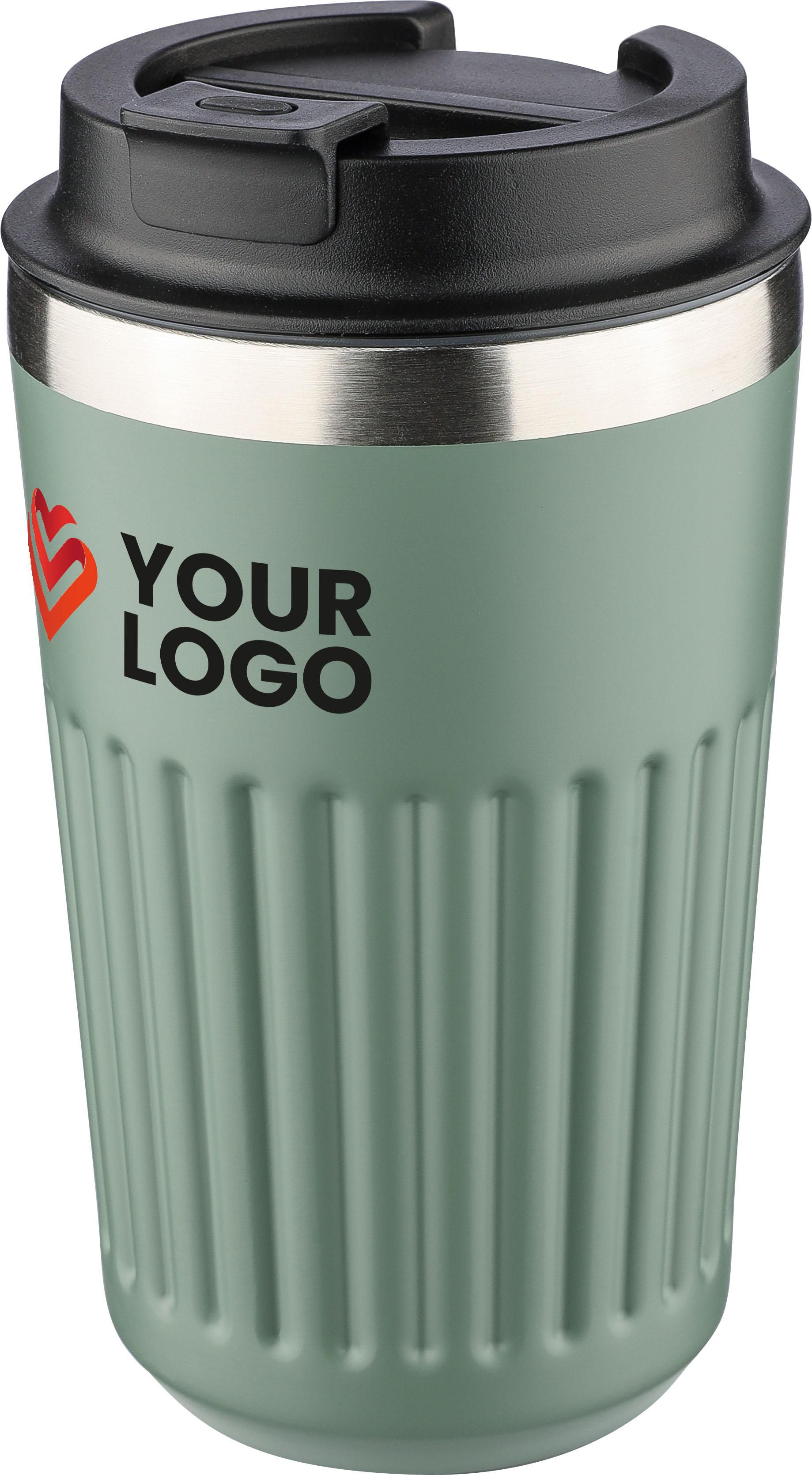 Taza de viaje ecológica de acero inoxidable - Gálvez