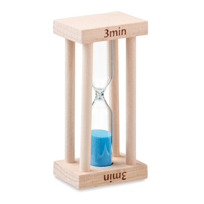 Temporizador de arena de madera de 3 minutos - Torrecilla de la Jara
