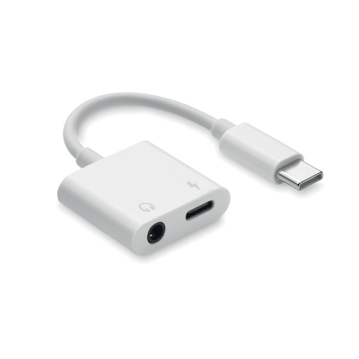 Divisor de audio USB tipo-C y 3.5mm en ABS - La Puebla de Almoradiel
