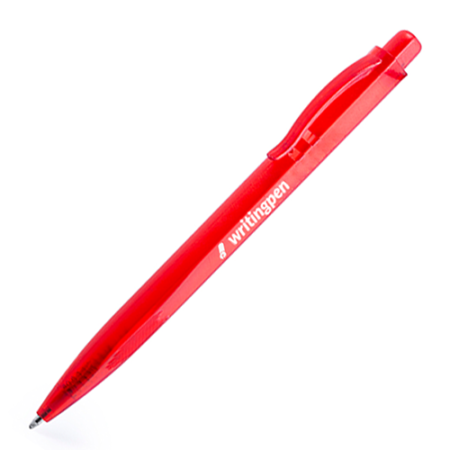 Elegante bolígrafo cuadrangular con acabado satinado - Noez