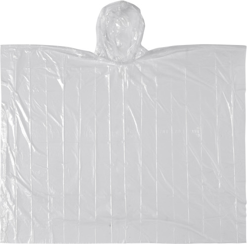 Poncho Transparente Desechable de PE Biodegradable - Noez