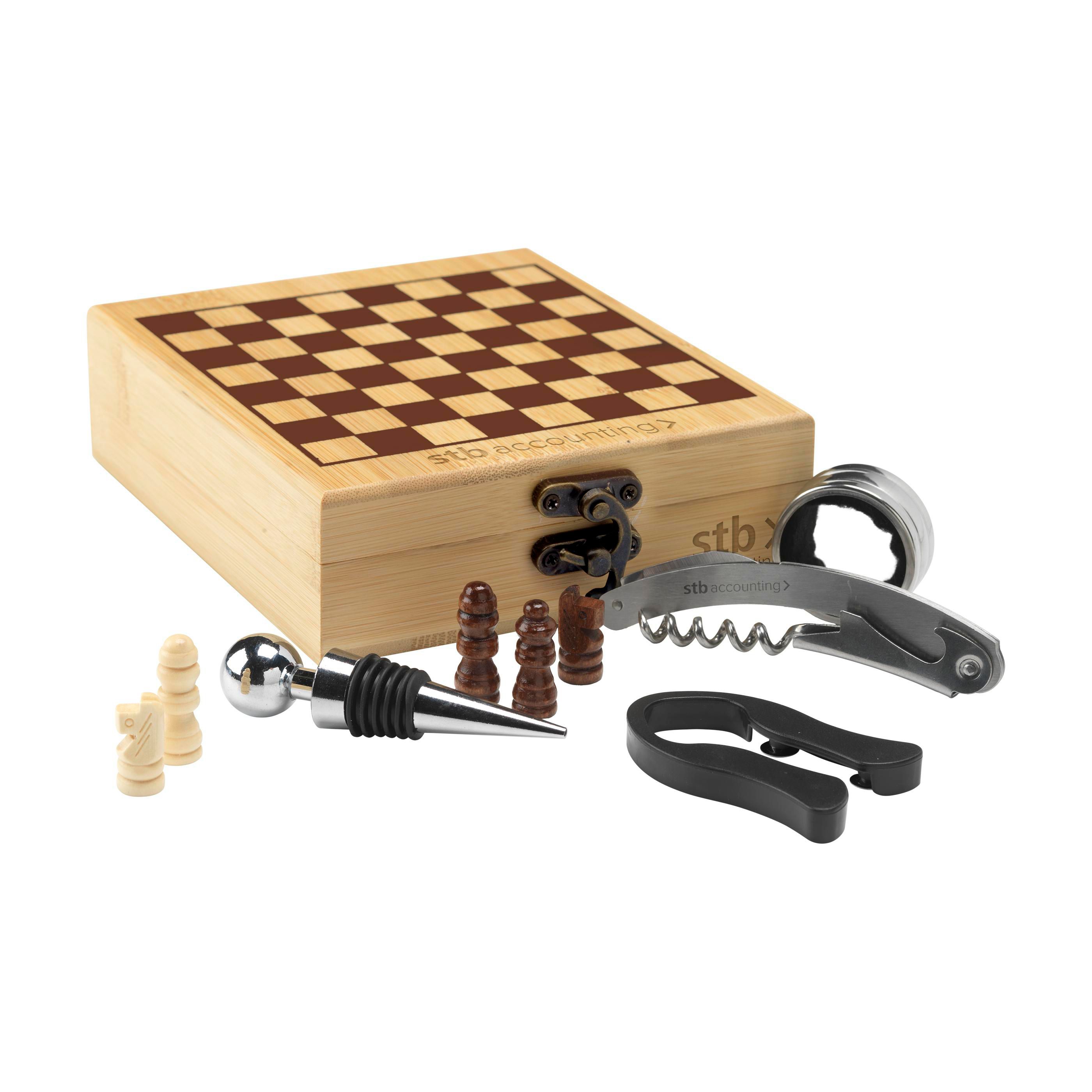 Set de Vino y Ajedrez Cava y Jaque - Muxía