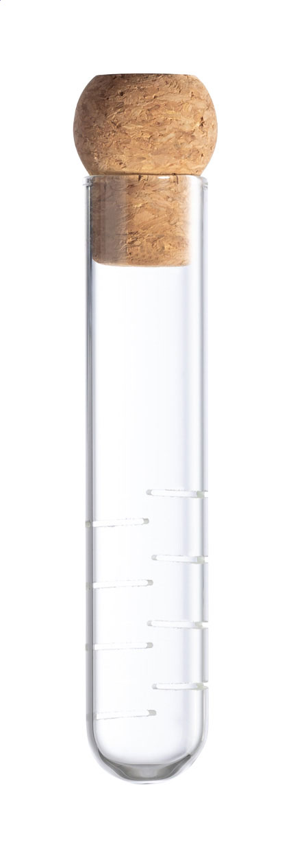 Infusor de té de vidrio con tapón de corcho natural - Carboneros