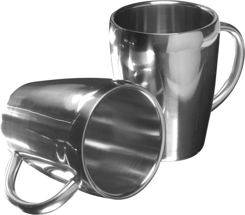 Tazas Naya de acero inoxidable con doble pared - Bergondo