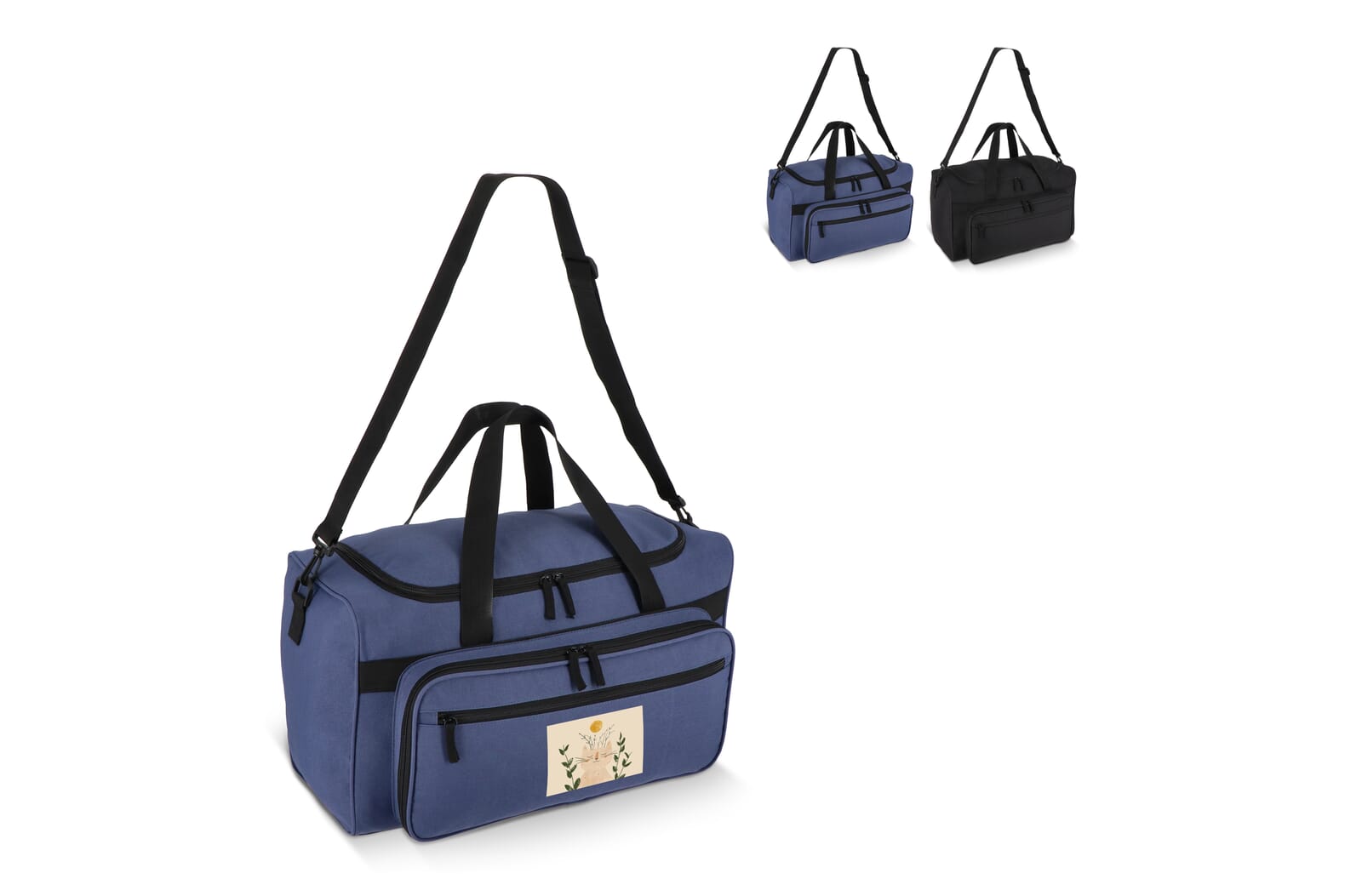 Bolsa deportiva y de viaje R-PET 600D 51 x 25 x 29 cm 37 L