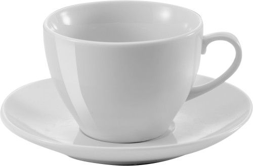 Juego de Taza y Platillo de Porcelana 230ml - Zarzosa