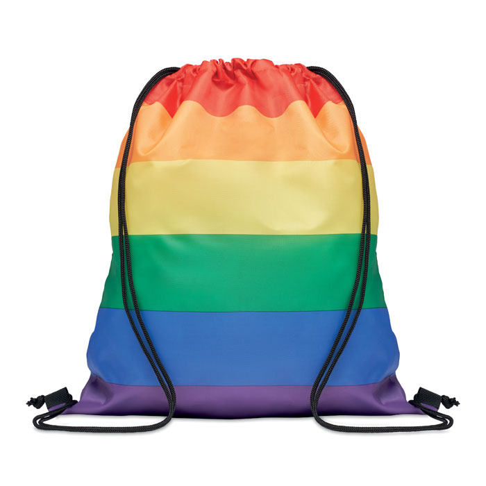 Bolsa con cordón de arco iris - Cimballa