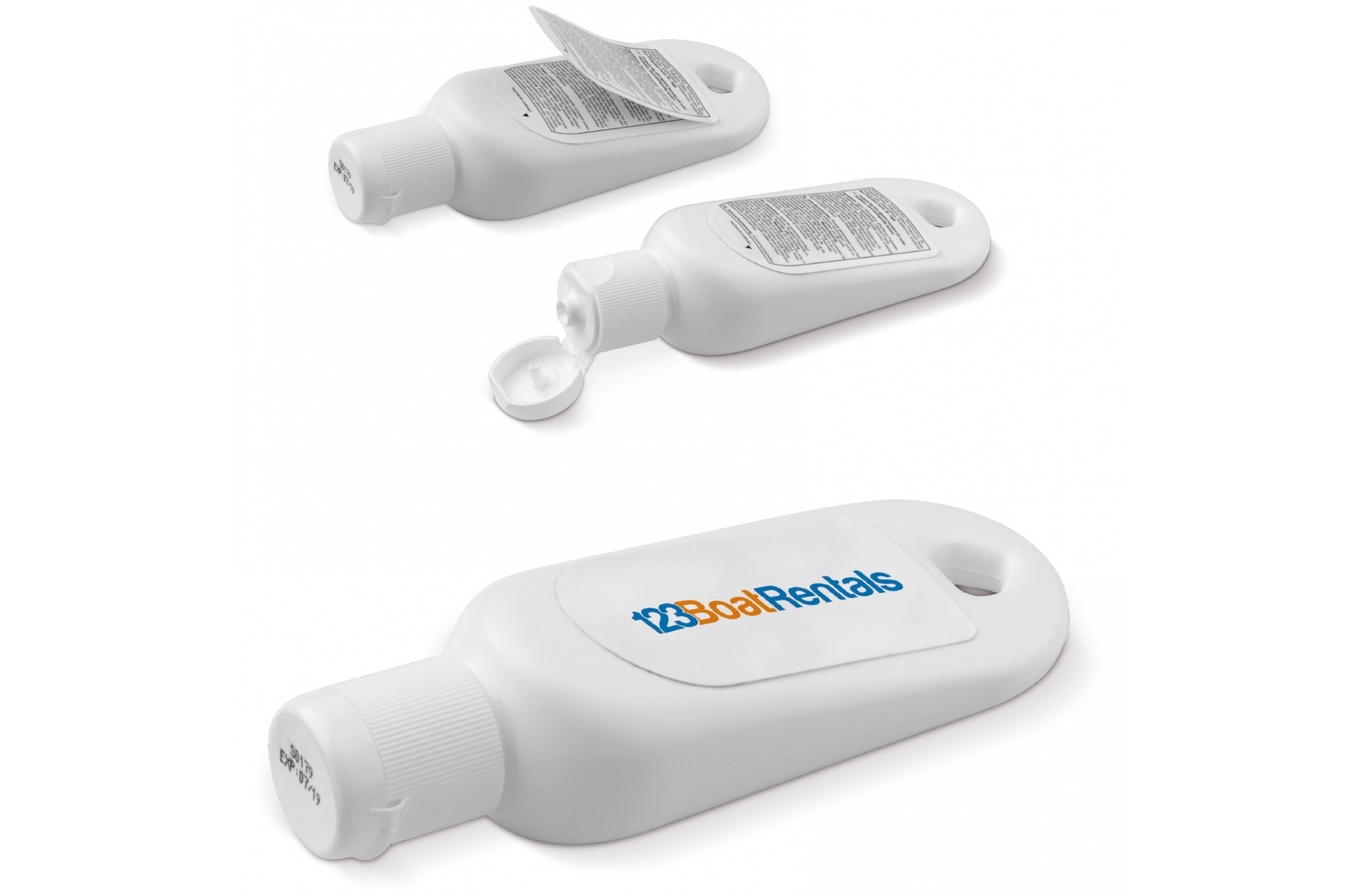 Tubo de Loción Protectora Solar con Llavero - Bordalba