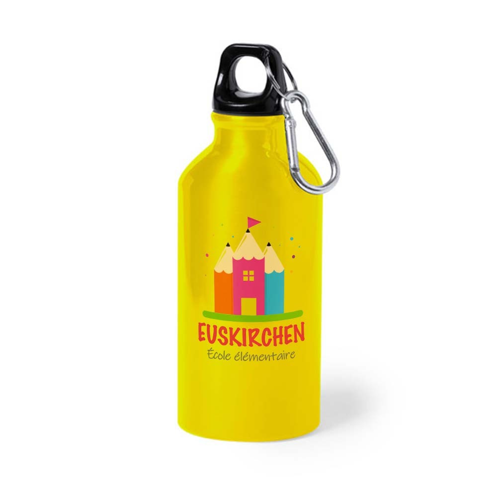 Botella de Agua de Acabado de Aluminio - Badarán