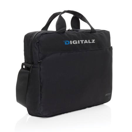 Mochila esencial para portátil de 15.6 pulgadas de RPET reciclado - Palomares del Río