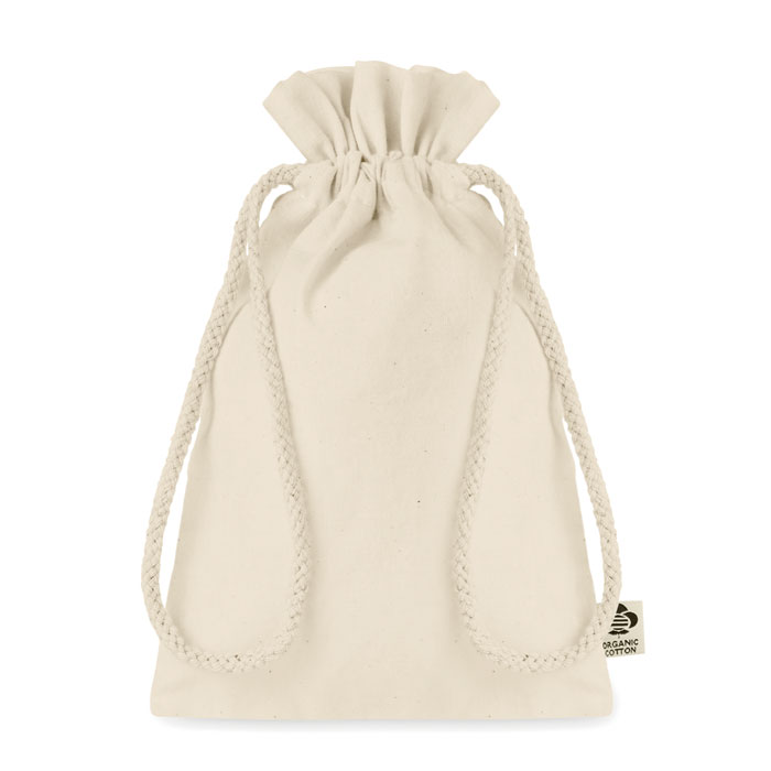 Bolsa de regalo con cordón de algodón orgánico - El Campillo de la Jara