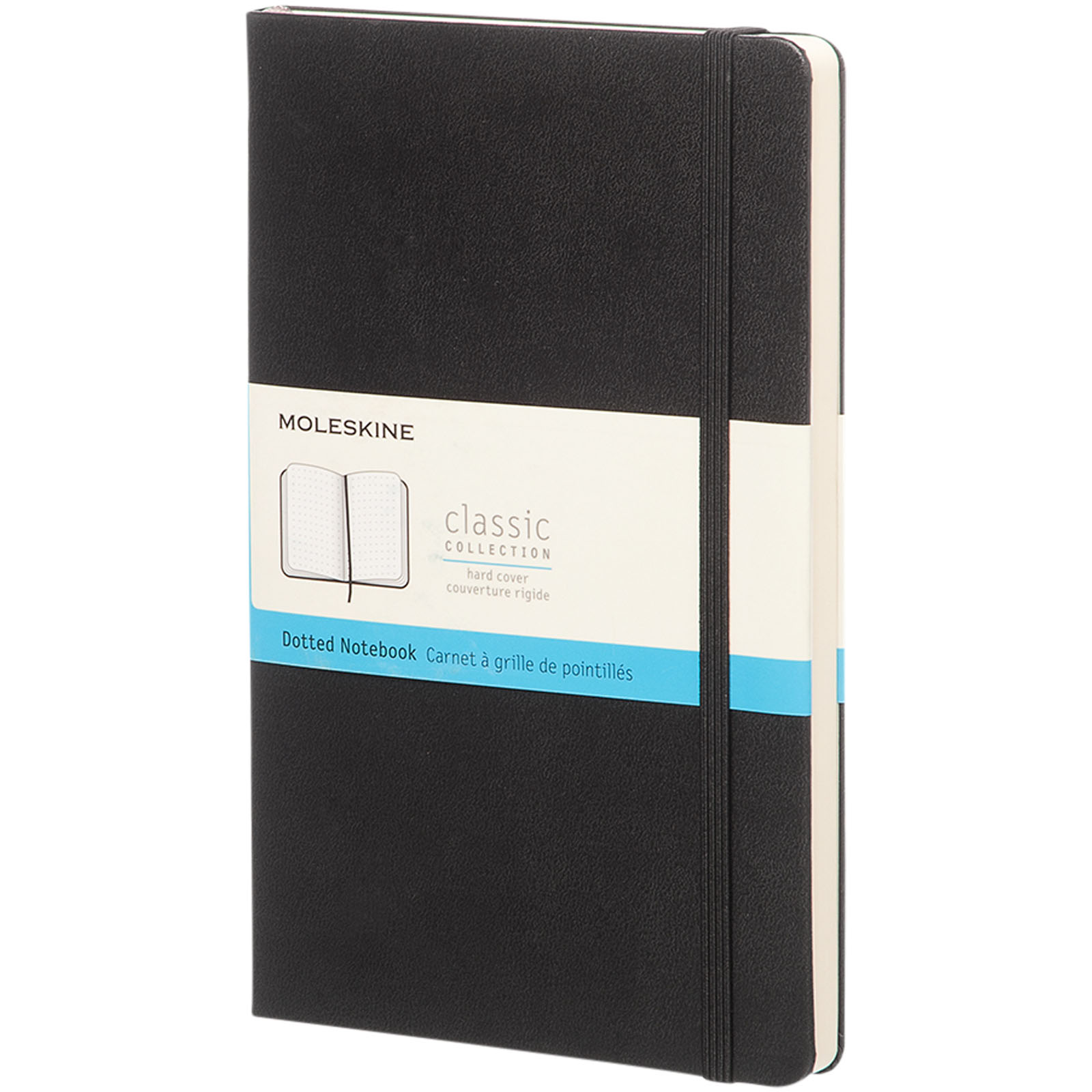 Cuaderno Moleskine Classic L de tapas duras - punteado