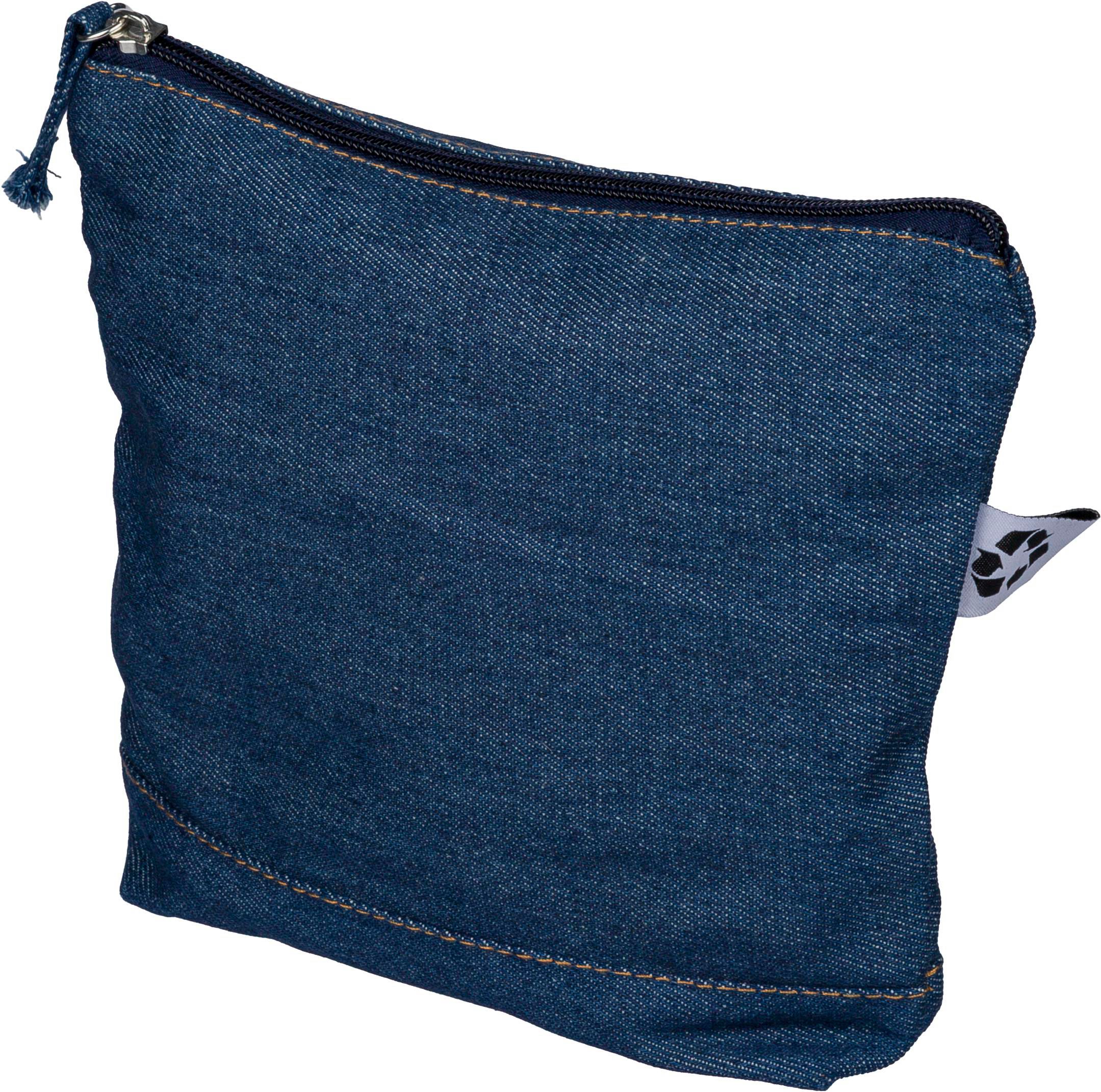 Bolsa cosmética de mezclilla reciclada Azul Eco - Arteixo