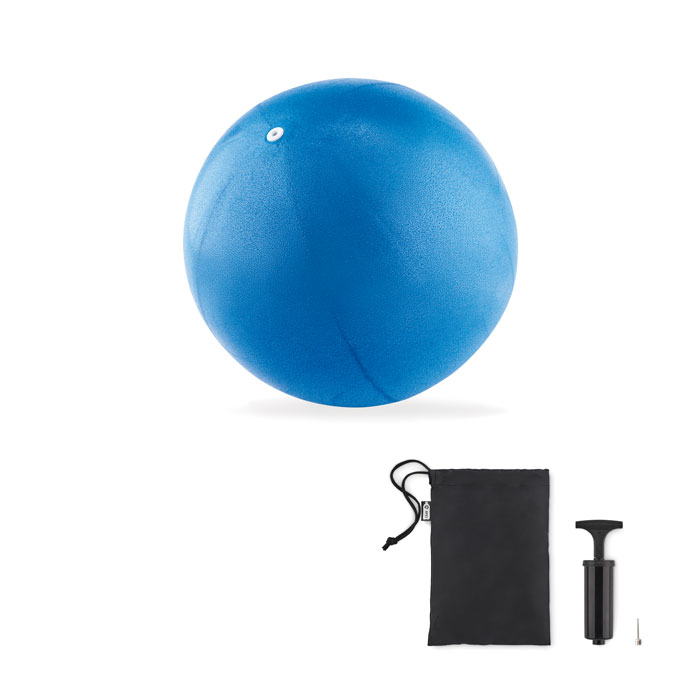 Pelota de ejercicios de Pilates/Yoga de PVC con bolsa RPET y bomba de mano - Samaniego
