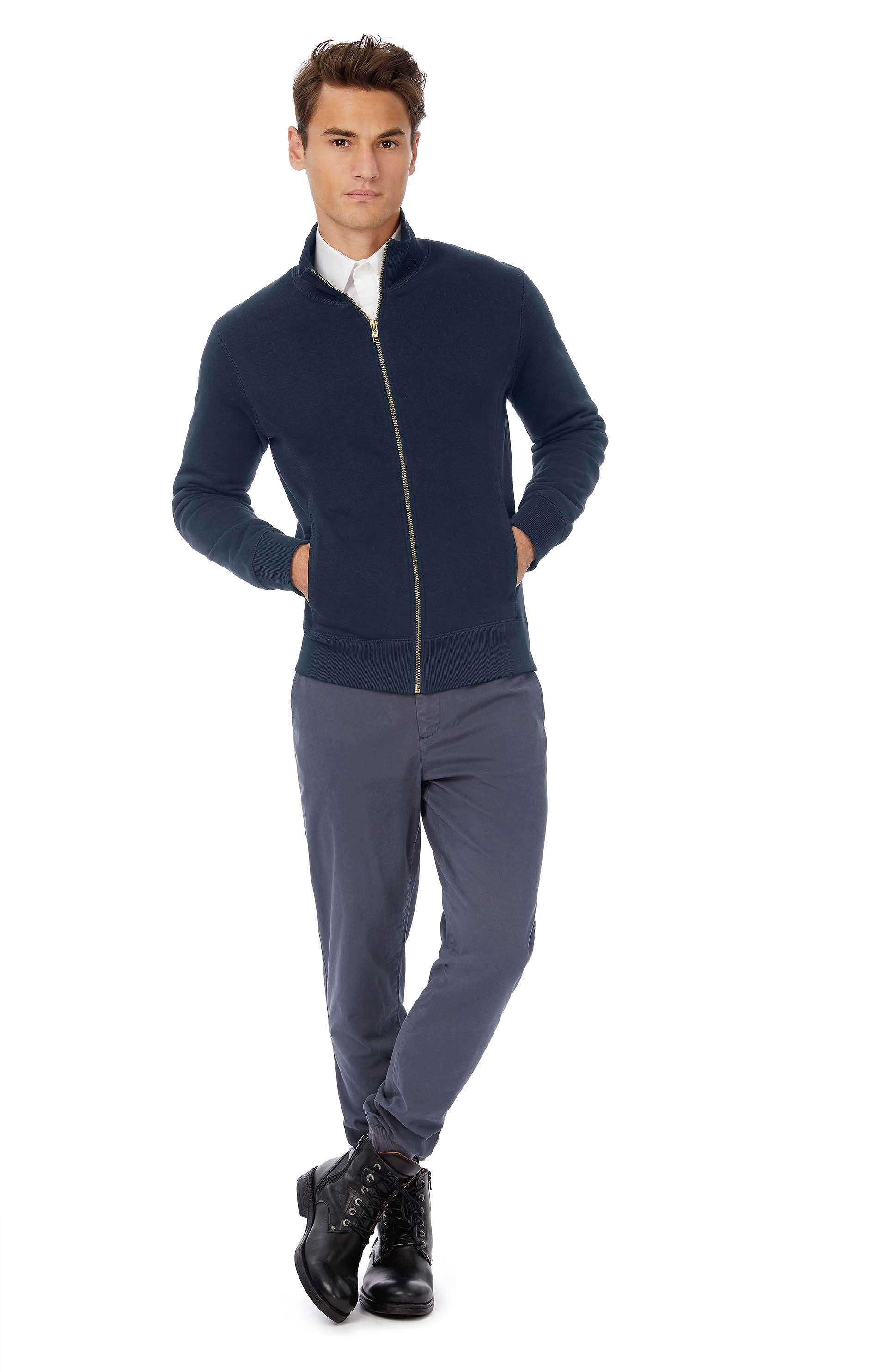 Suéter de Cuello Alto de Algodón Peinado Poliéster - Chilluévar