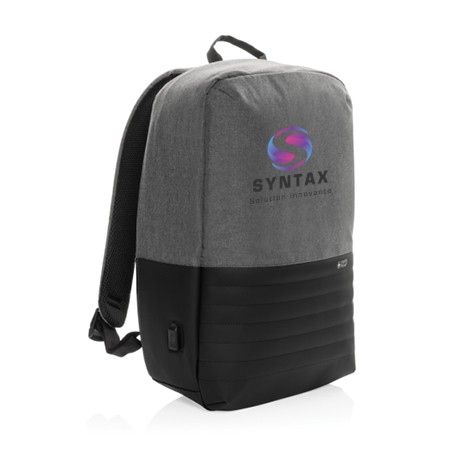 Mochila para portátil Swiss Peak AWARE™ de 15,6" - Aldbury - Membrilla