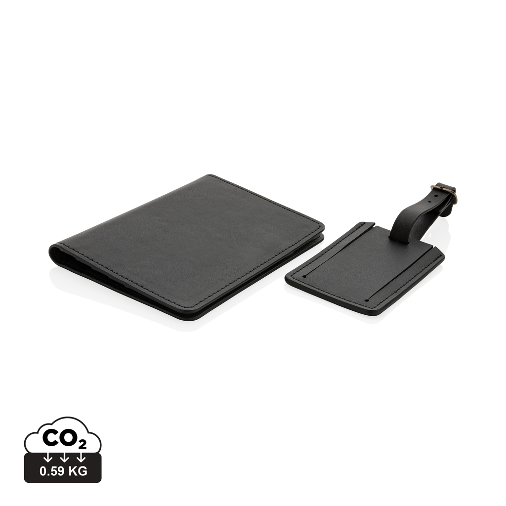 Portapapeles Swiss Peak hecho de PU reciclado - Witney - Viladecans