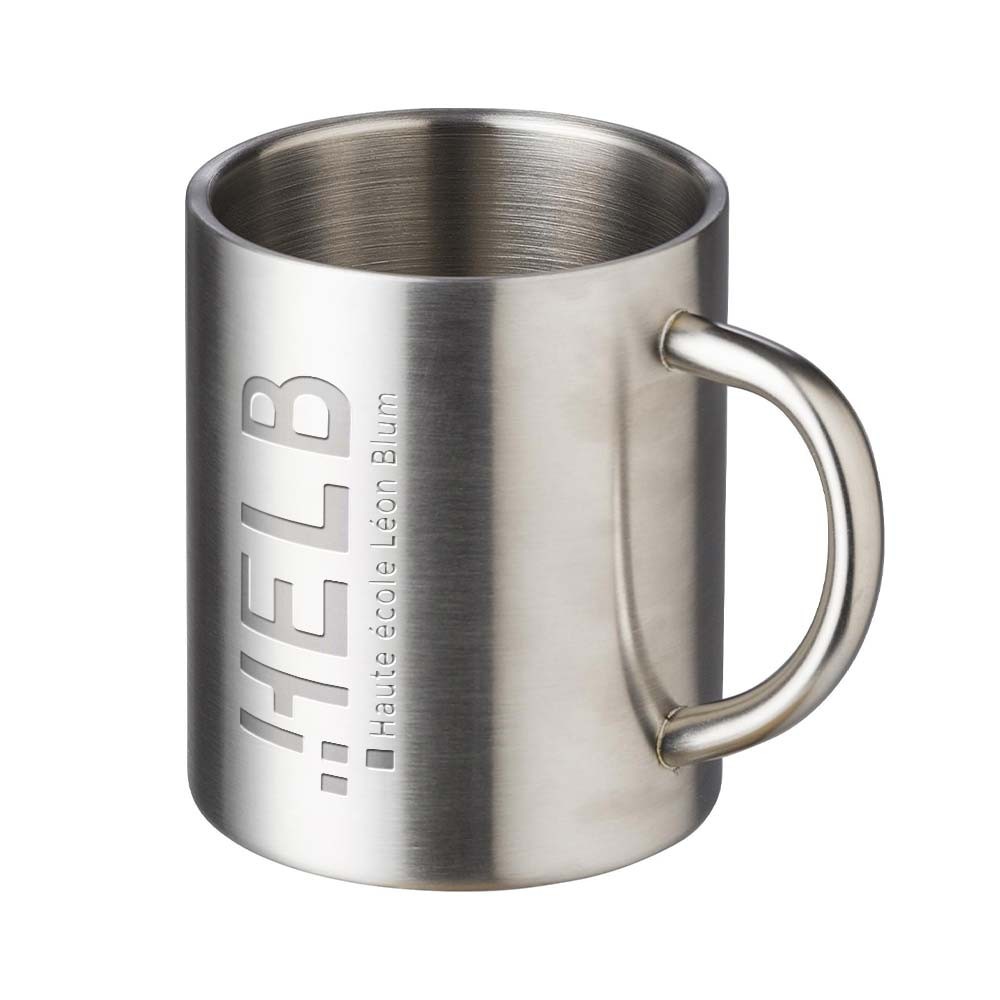 Taza de acero inoxidable (300 ml) Braylen - El Ronquillo