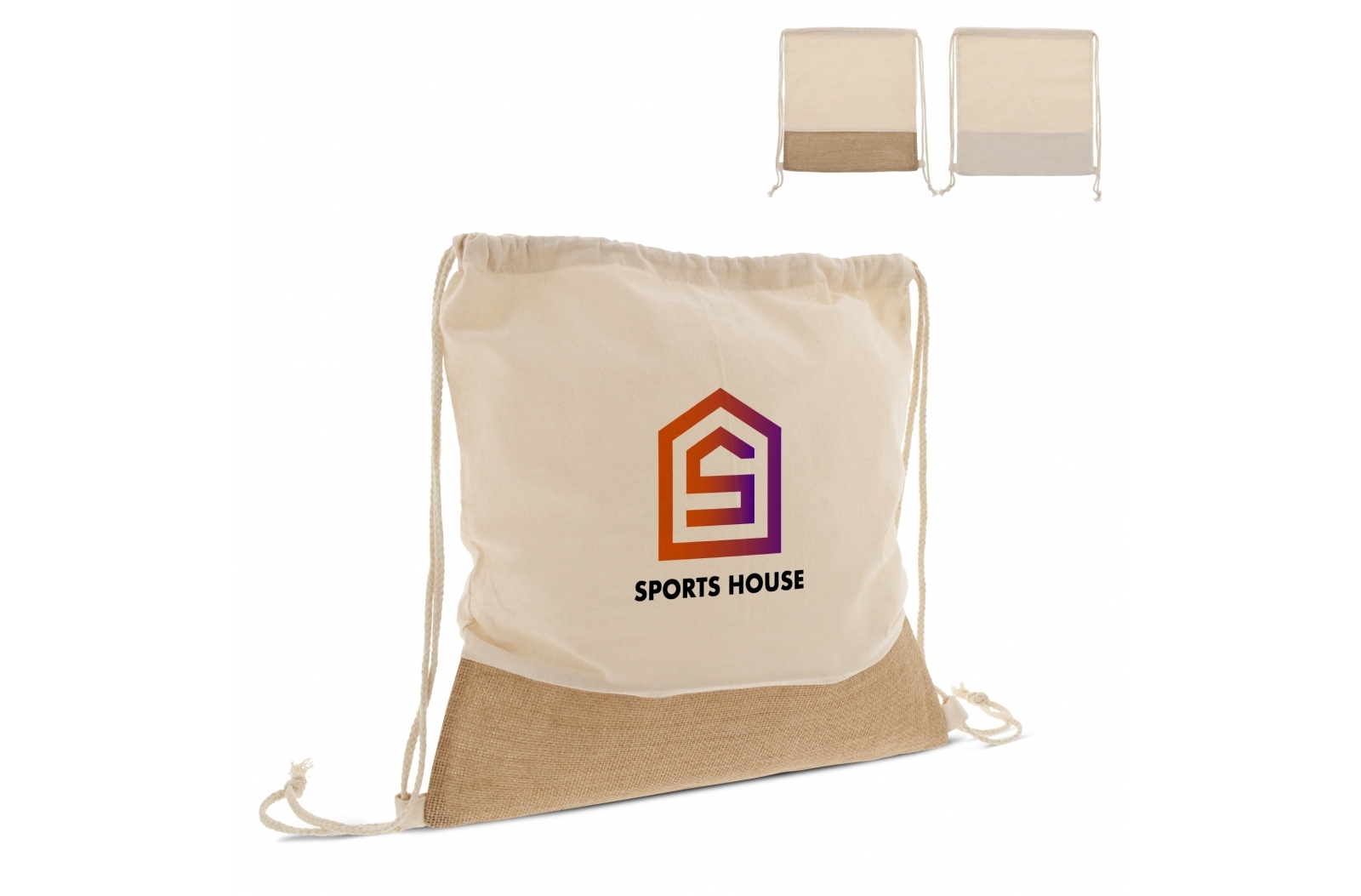 Bolsa de algodón con cordón - Las Palmas