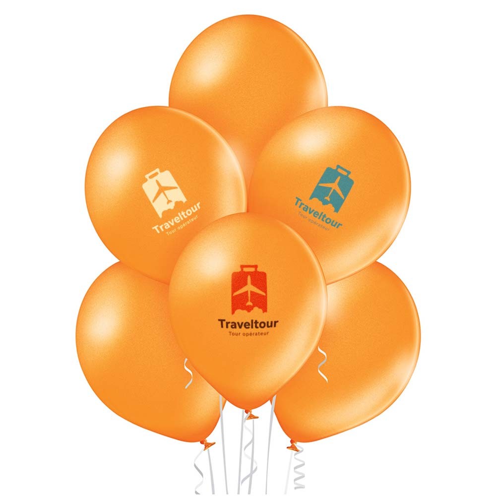 Globos de látex natural | colores metálicos | Ø 33 cm | entrega rápida | made in EU