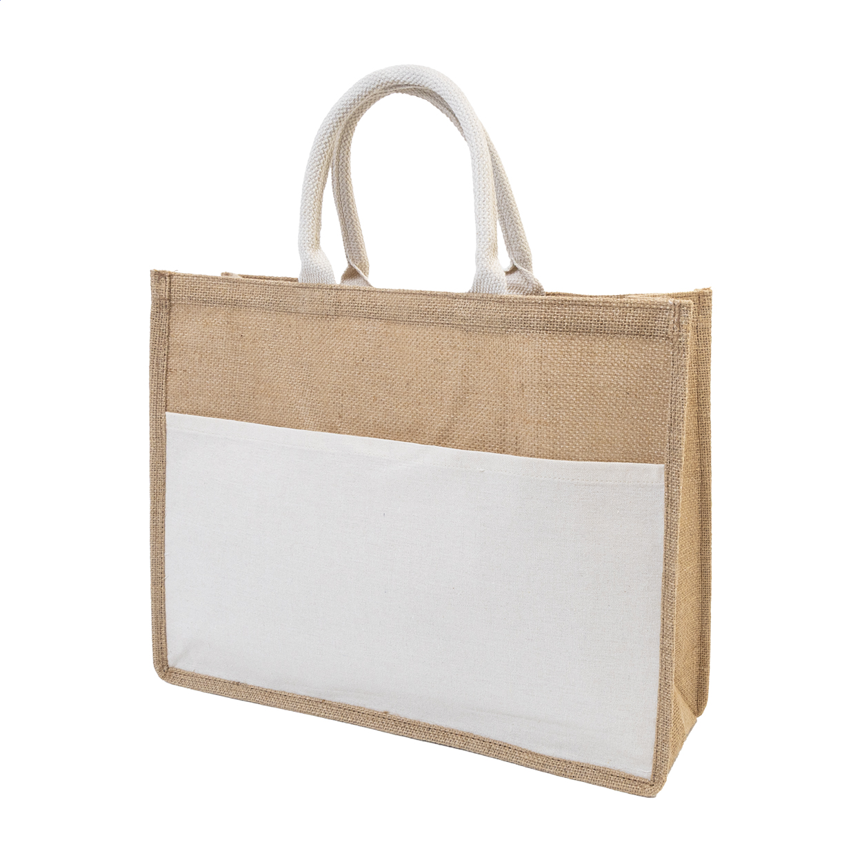 Bolsa de Playa de Yute Laminado - Laguardia