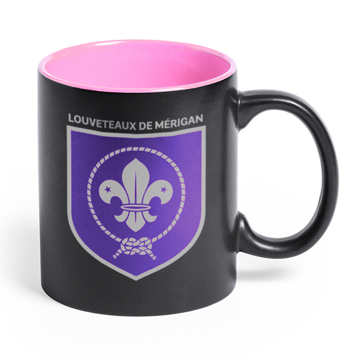 Taza de cerámica grabada con láser 350ml - Hornos