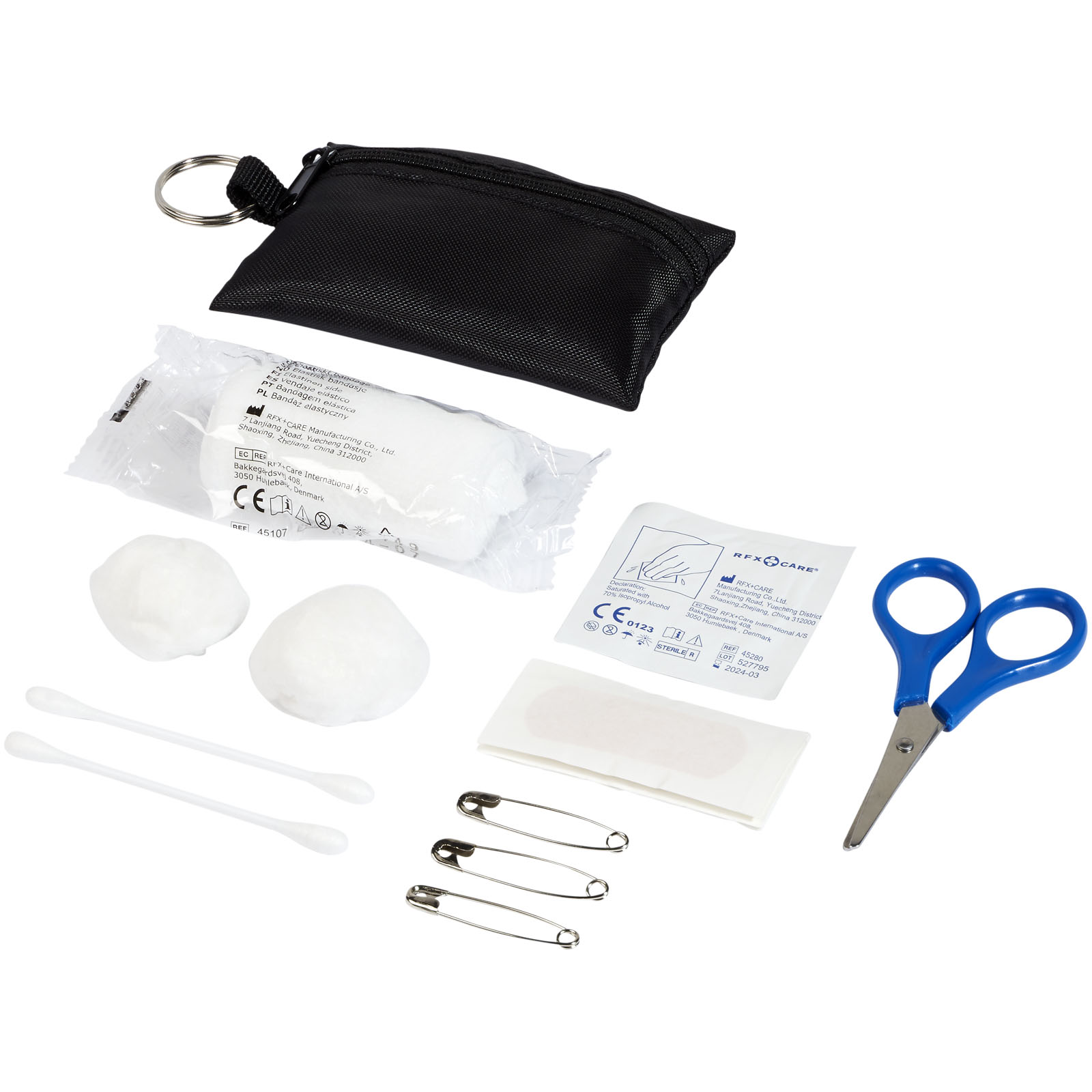 Kit de Primeros Auxilios en Bolsa de Poliéster - Jasa