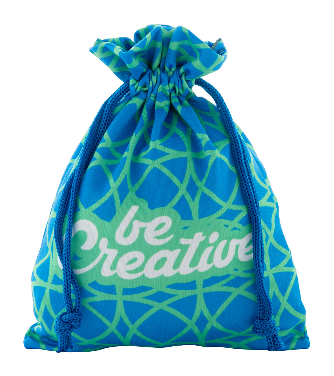 Bolsa de regalo personalizada de median tamaño con cordón de colores - Treviana