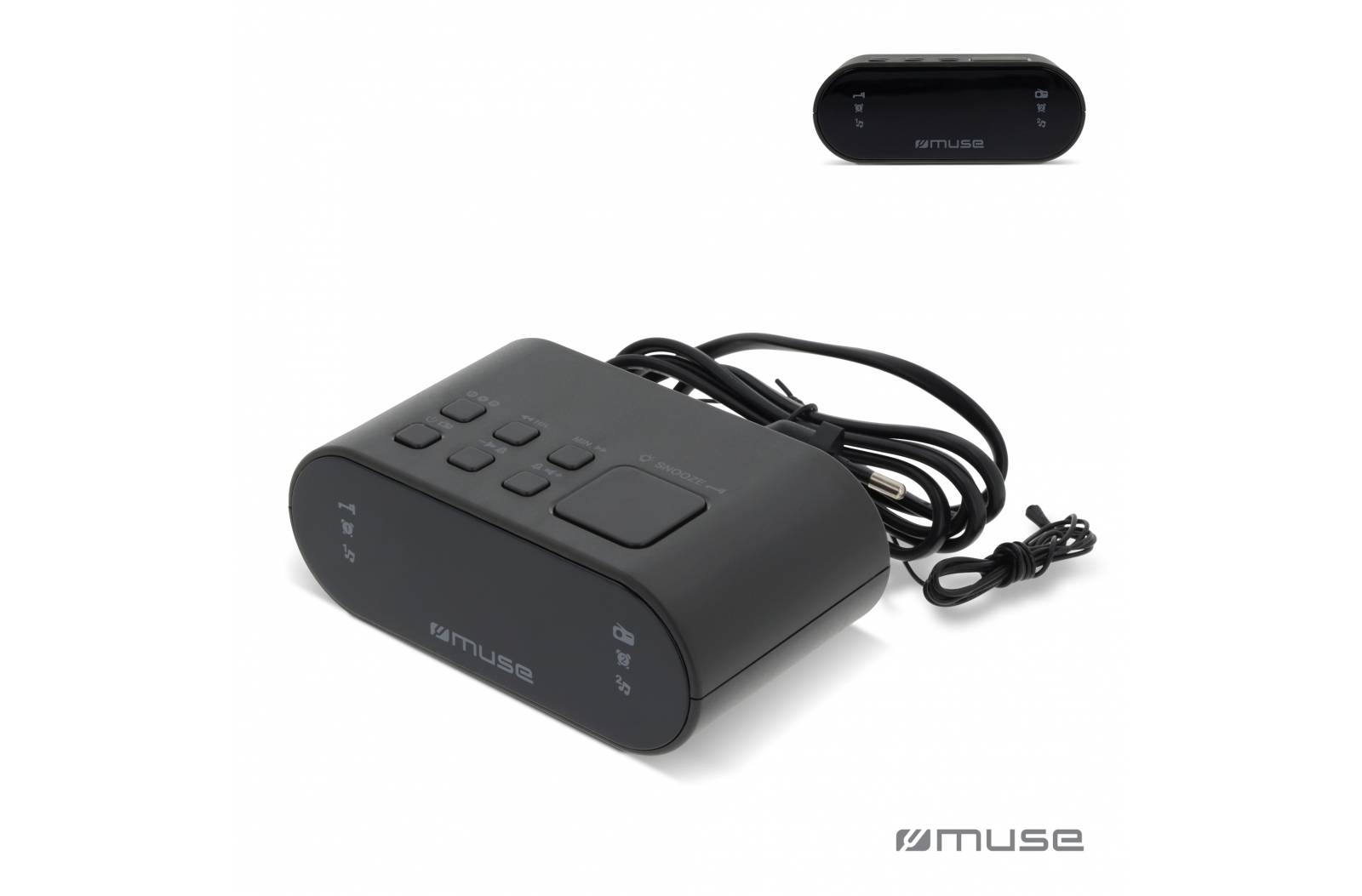 M-10 CR | Radio reloj Muse FM