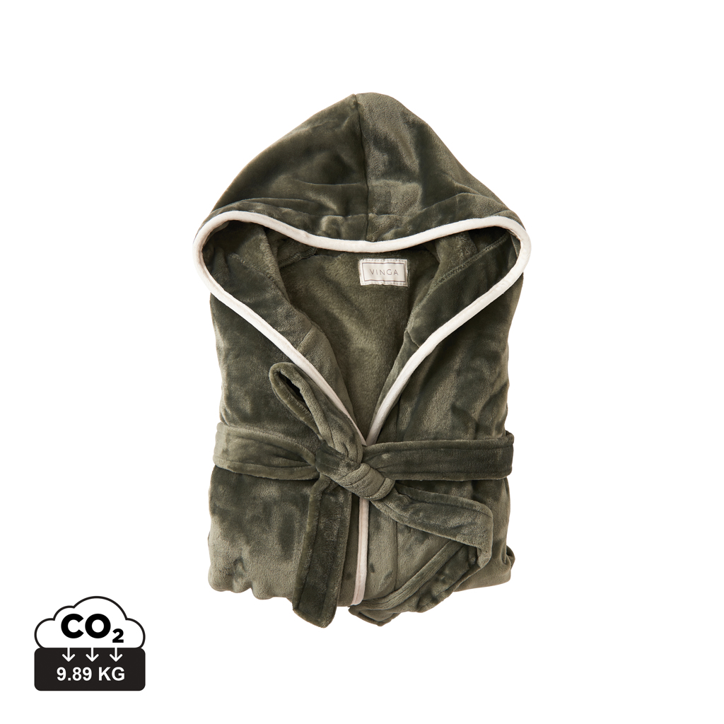 Bata con Capucha EcoPlush - Shepreth - Malanquilla