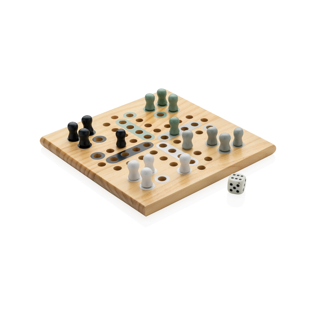 Juego de Ludo de Madera Claire - Woodford - Montanuy