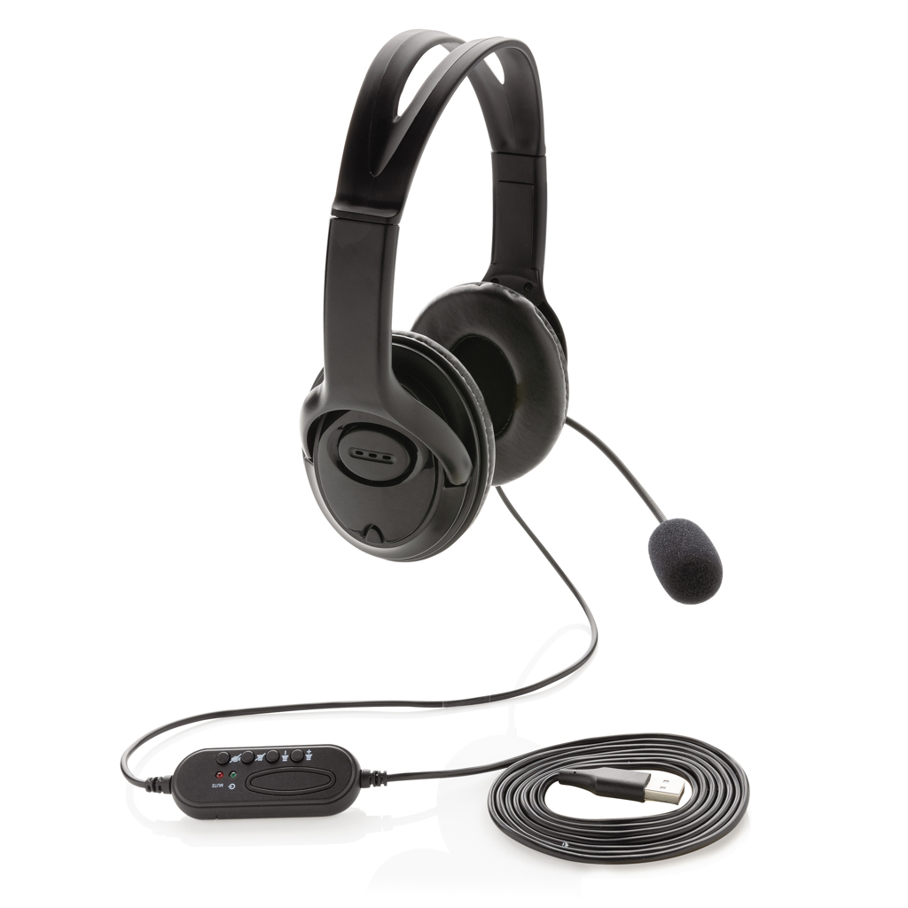 Auriculares estéreo USB - Blisland - Roda de Ter