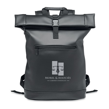 Mochila para portátil de PU enrollable - El Campillo de la Jara