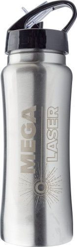 Botella de Agua de Acero Inoxidable con Pico de Beber Plegable 600ml - Torres de Berrellén