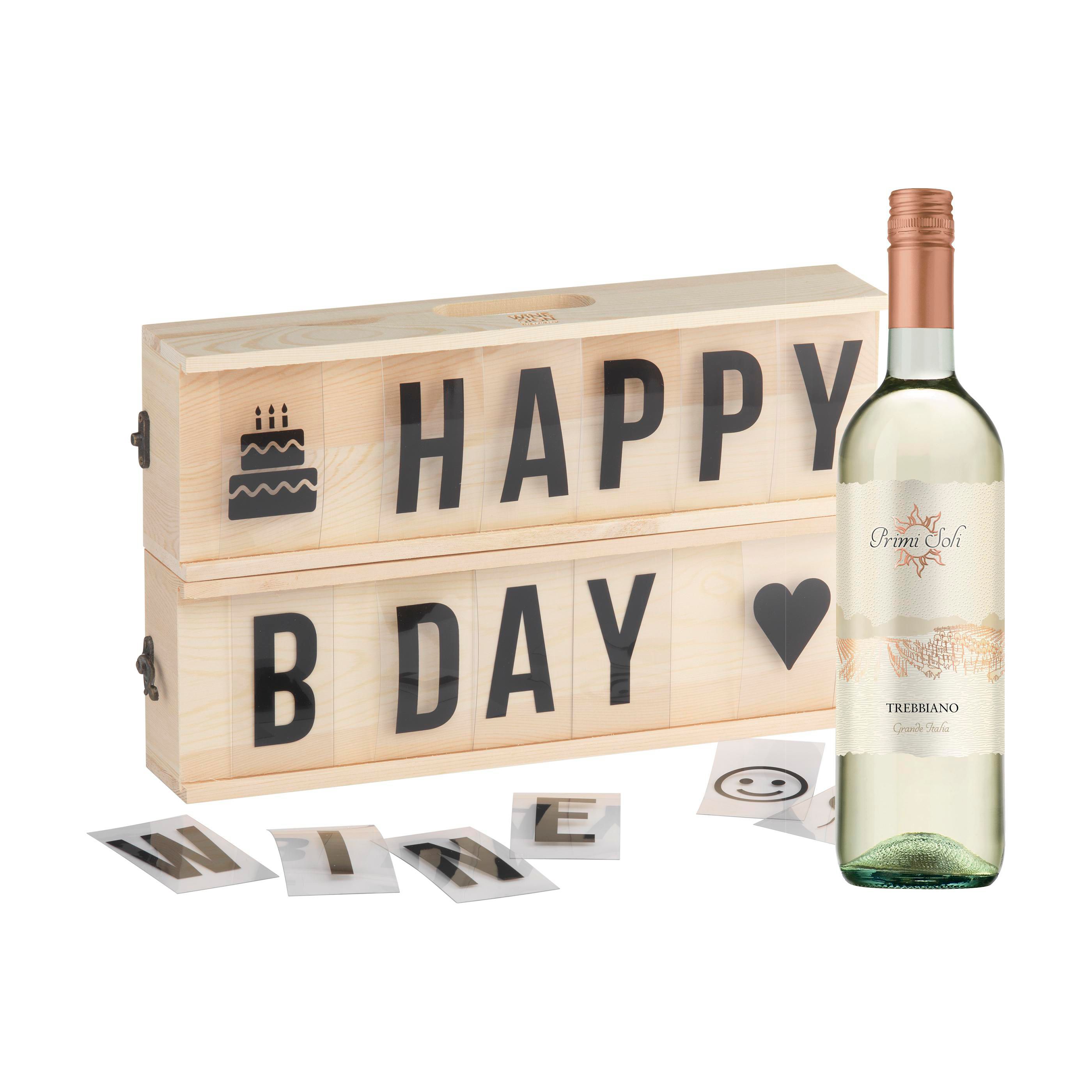 Caja de Vino Multifuncional - Santiponce impreso con logotipo